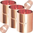 thumbnail image 1 of KONTONTY 5 Pcs Raccords Droits en Cuivre Or Rose Adaptateurs de Soudage CVC, 1 of 8
