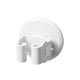 thumbnail image 1 of Monstrate Gancho de almacenamiento Clip de pared Soporte para escoba Sin taladro Instalación práctica Comodidad Pegamento exquisito de larga duración Almacenamiento y organización del hogar Blanco Monstrate HA080954-02, 1 of 6