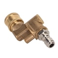 thumbnail image 4 of Acoplador Pivotante de Conexión Rápida de 1/4 pulg Ajustable 4500 Psi Diseño Multifuncional Rendimiento Estable de Alta Presión Fácil Instalación para Boquilla de Lavado ANGGREK  Otros, 4 of 8