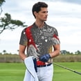 thumbnail image 6 of Balery Traditional Scandinavian Dwarf Printed Men’s Short Sleeve Polo Shirt, Midweight Men's Shirt,Golf Polo shirts -, 6 of 9