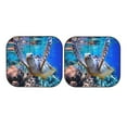 thumbnail image 7 of Haiem Sea Turtle Swims Car Windshield Sun Shade (2 Pieces) Foldable Windshield Sun Shade Car Accessories for Truck SUV Pickup-Large, 7 of 7