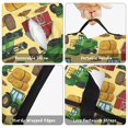 thumbnail image 6 of Tractor and Barns Cream Pattern Teens Toddler Nap Mat with Pillow, Sleeping Mat Bag for Preschool Daycare 60"x20", 6 of 6