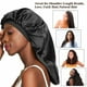 thumbnail image 4 of EeaseMX 2 gorros elásticos para dormir, gorros para cabello largo, herramientas para el cuidado del cabello, para trenzas y rastas., 4 of 7
