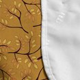 thumbnail image 4 of Autumn Microwave Oven Cover, Fall Tree Branches Leaves Deciduous Seasonal Change Mother Nature Print, Water Resistant Organizer with Pockets Kitchen, 36" x 12", Apricot and Dark Brown, by Ambesonne, 4 of 4