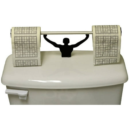 Fairly Odd Novelties Sudoku Toilet Paper with Strong Man Holder Novelty Gag Gift Set