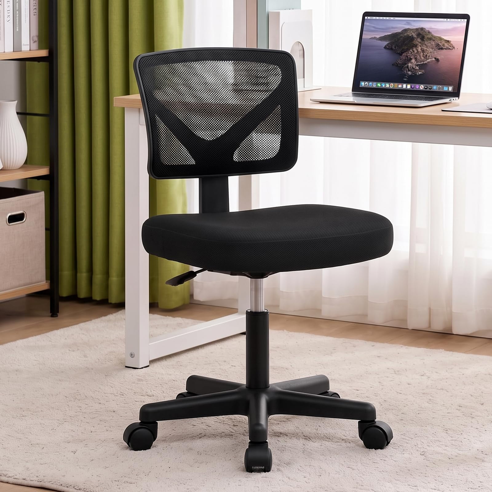 armless small desk chairs ergonomic product