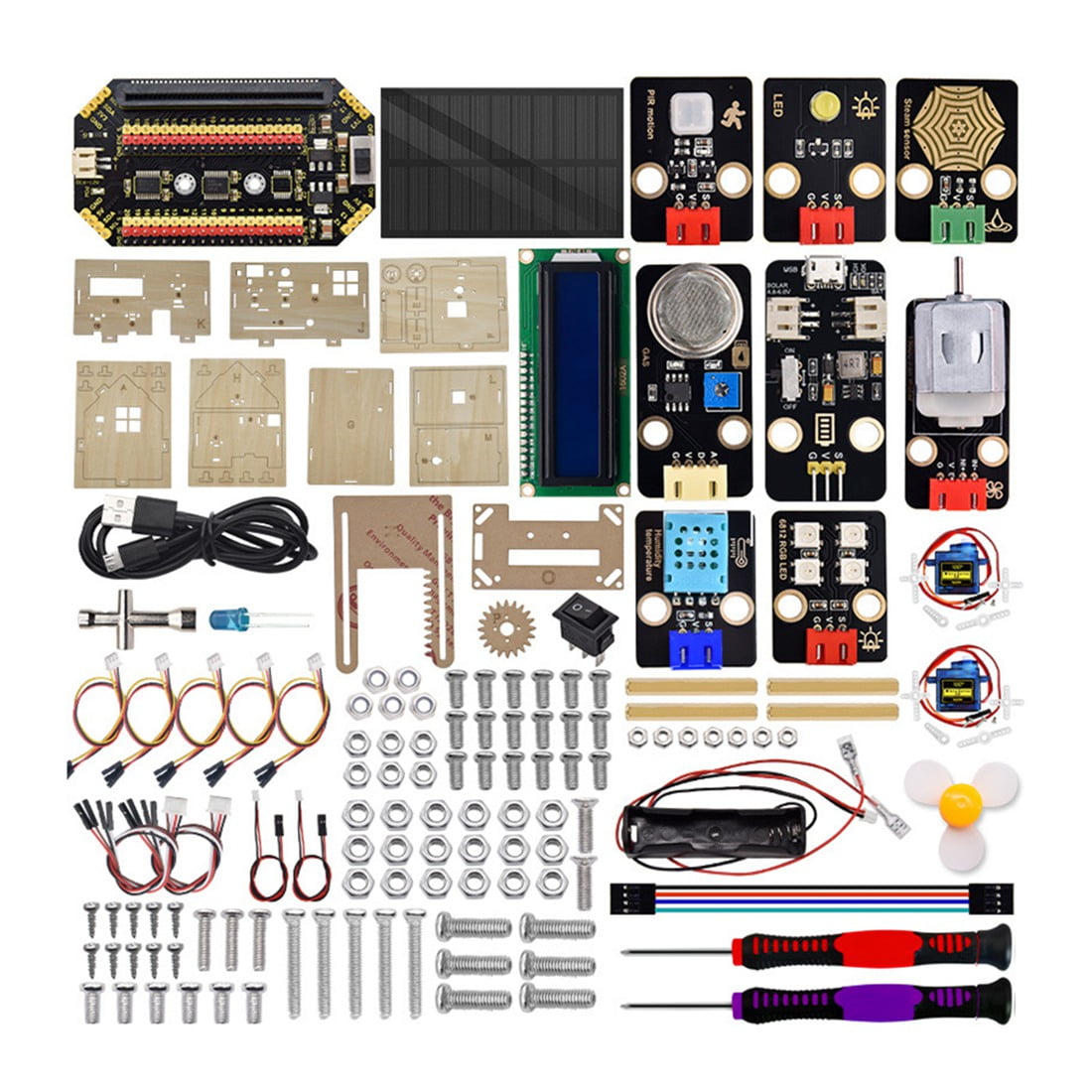 DIY Smart Home Kit for Microbit: Python & Makecode STEM Starter in ...