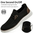 thumbnail image 5 of Yytlch Men's Casual Loafers Soft Slip On Walking Shoes Low-Top No Shoelaces Office Commuting, 5 of 7