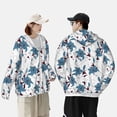 thumbnail image 6 of Fotbe Lilies Flowers Men's Women's UPF 50+ Sun Protection Jacket Hooded Cooling Shirt with Pockets Hiking Outdoor Performance-XX-Large, 6 of 9