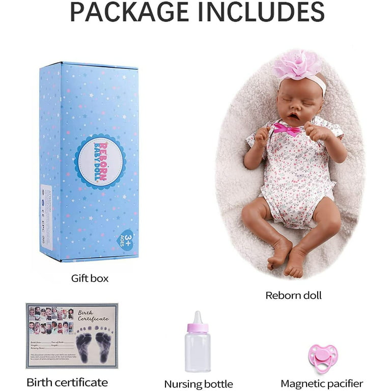 Paradise Galleries Reborn Baby Doll Girl - 20 Inch Smiling Sleeper With  Rooted Hair, Made In Gentletouch Vinyl, 4-piece Realistic Doll Gift Set :  Target