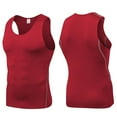 thumbnail image 4 of Compression Tank Top Men Qiggri Men's Solid Color Fashionable Leisure Fitness Sports Slim Tank, 4 of 4