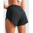 thumbnail image 5 of CRZ YOGA Mid Waisted Running Shorts for Women 4" Comfy Mesh Liner for Workout Athletic Track Quick Dry, 5 of 8