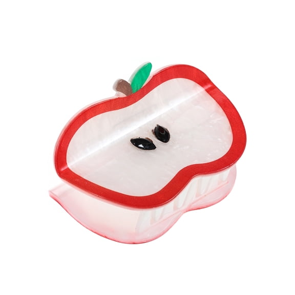 Packed Party An Apple A Day Claw Clip, Female, 1 Pair
