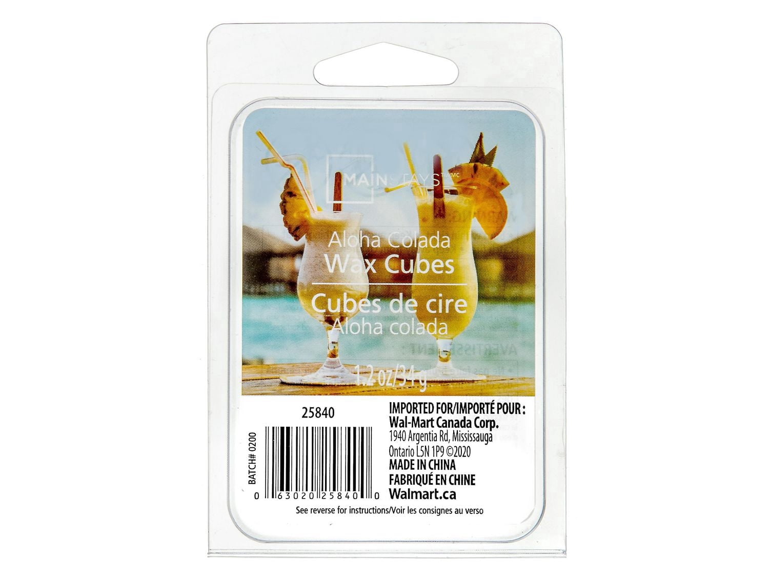 Mainstays Aloha Colada Scented Wax Melts