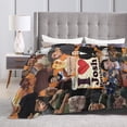 thumbnail image 3 of Super Soft Flannel Throw Josh Hutcherson Blanket 80"X60" For Bed, Sofa, Camping, Cold Cinema Or Travel,Gift For Your Family And Friend, 3 of 4