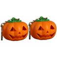 thumbnail image 1 of 2 PCS LED Keyring Pumpkin Cute Toy Gift Keychain Light for Halloween Birthday Childrens Day, 1 of 6