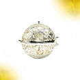thumbnail image 1 of CRAFTHROU Ensemble de 2 Pendentifs Ronds Ajourés Cuivre Argent Pendentif Parfum pour Femmes Occasions Spéciales, 1 of 8