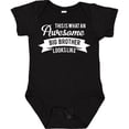 thumbnail image 3 of Inktastic This is What an Awesome Big Brother Looks Like in White Boys Baby Bodysuit, 3 of 5