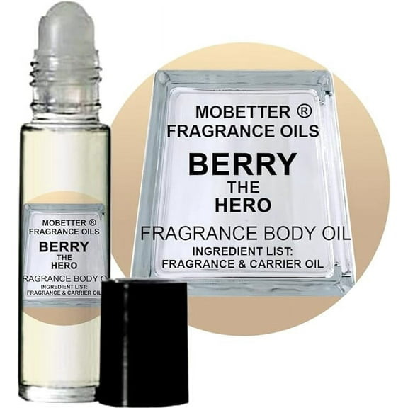 Berry The Hero Men Fragrance Body Oil