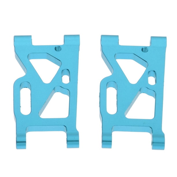 Dirección Del Cojinete de Horquil Del Servo de Dirección de Horquil 2pcs para Los Modelos Del Coche Del Rc Azul CUTICAT Brazos oscilantes inferiores delanteros del coche RC