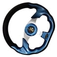 thumbnail image 2 of Volante universal para modificación de coche, 12,5 pulgadas, para carrito de golf. azul, 2 of 9