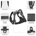 thumbnail image 6 of Salouo Monochrome Botanical Illustration for Dog Harness, No-Pull Pet Harness Adjustable Dog Vest No-Choke Reflective Pet Vest for Small, Medium & Large Dogs for Training & Walking-Medium, 6 of 6