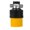 Yellow, variant on Dayesque Female Extension Cord Plug Replacement Extension Cord End 3-Prong Grounding Connector 15A 125V Electrical Plug End For Cord Repair (USA standard, Applicable voltage 125)