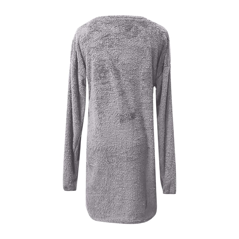 long sleeve sweater dress walmart Midi Dresses For Women Sevevn Womens Long Sleeve Ribbed Knit Sweater Dresses 2025 Fall Short Tunic Dress