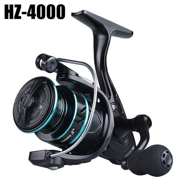 Durable Metal Spinning Fishing Reel - Freshwater & Saltwater Fishing Line Reel, High-Speed Gear Ratio Sea Casting Reel for Rods, Smooth Performance with Ergonomic Handle, Multiple Sizes Available