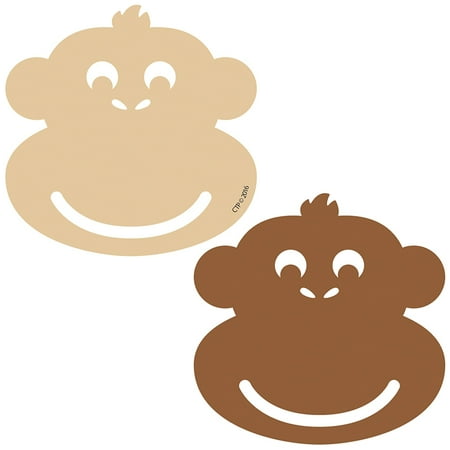 Monkeys Calendar - MONKEY 3IN CALENDAR CUT OUTS