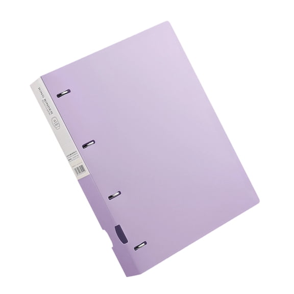 4-Rings Binders A 4 File Folde Display Book Supplies 4 Hole Binders Folders for Document and Contract Folder