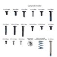 thumbnail image 3 of Replacement Screw Kit for X1 P1 Screws Set 3D Printers, 3 of 5