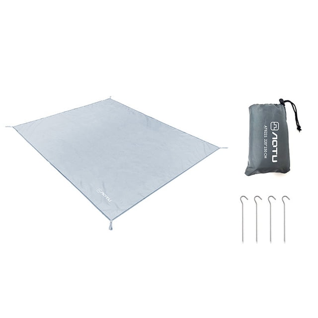 Tapis de Sol de Camping Imperméable Extérieur Épaissi Tapis de Pique-Nique Résistant à l'Usure en Tissu Oxford Tapis de Sol Multifonctionnel Anti-Humidité