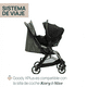 thumbnail image 2 of Chicco Carriola Goody Xplus Stroller Twinkle Green, 2 of 10