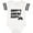 Football White and Black, variant on Inktastic Daddy's Gaming Buddy with Controller Boys or Girls Baby Bodysuit