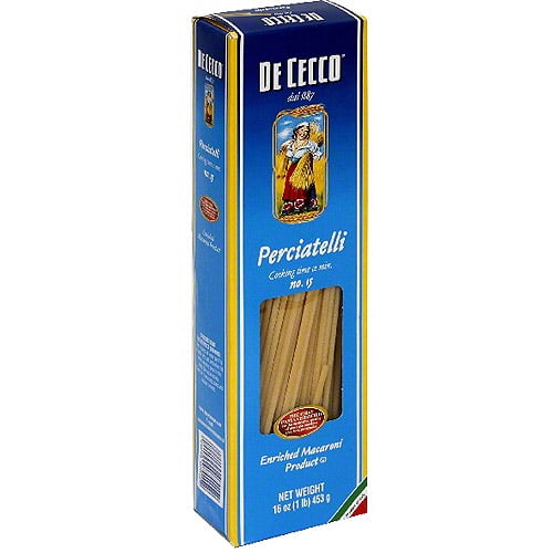 De Cecco Perciatelli, 16 oz (Pack of 20)