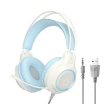 Hwkond Gaming headset PC, Headset Wired Headset Students Children Study Back Music Gaming Headset Boys Girls Gift Fashionable