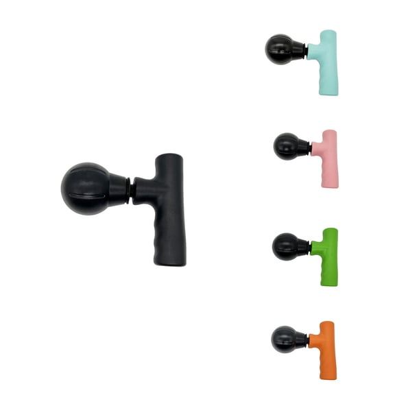 Portable Rechargeable Massage Gun for Muscle Pain Relief, High Frequency Vibration Fitness Massager, Muscle Relaxer, Relaxation Device, Ideal Gift for Athletes & Office Workers (1pc)