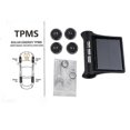 thumbnail image 2 of Tire Pressure Monitoring System Wireless Tpms Monitor Hd Digital Lcd Display Auto Alarm Tool Wireless With 4 External Sensors Adjustable Display Angle, 2 of 4