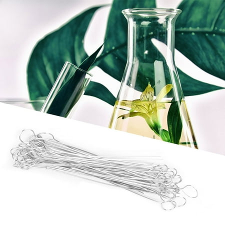 

Agatige 50PCS Reusable Inoculating Loop Holders Nichrome Needle Tips Inoculation For Laboratory Inoculating Loop Bacterial Inoculating Loop