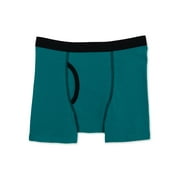 Wonder Nation Boys Underwear Soft Cotton Boxer Briefs, 10-Pack, Sizes S-XXL & Husky