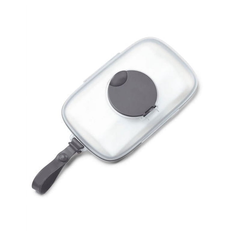 Skip Hop Grab & Go Snug Seal Wipes Case, Grey photo 1