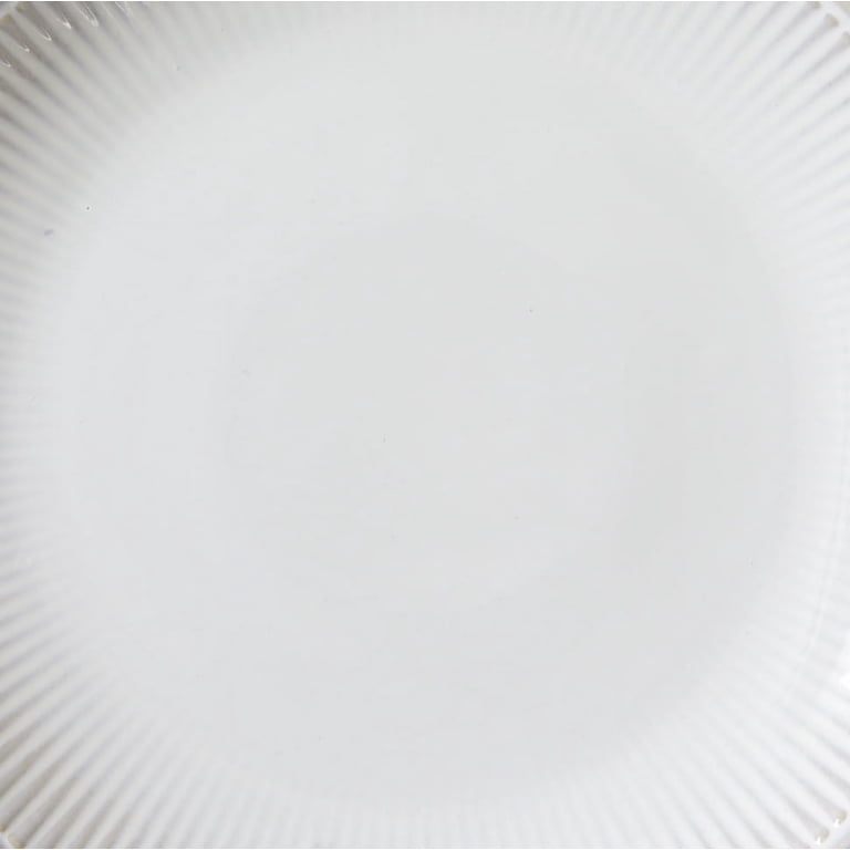 Ribbed Stoneware Dinnerware Set, 12-Piece photo 6