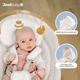 thumbnail image 6 of Jool Baby Nova Nature Swing for Newborns with Wood Accents - Bluetooth & Remote Control (Updated Model, Oatmeal), 6 of 9