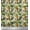 Greenish Beige, variant on Soimoi Crepe Silk Fabric Macaw Parrot,Leaves & Waterlily Floral Decor Fabric Printed Yard 42 Inch Wide