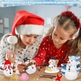 thumbnail image 4 of Kit de muñecos de nieve EOBOH, paquete de 20 unidades, manualidades navideñas para niños, 4 of 7