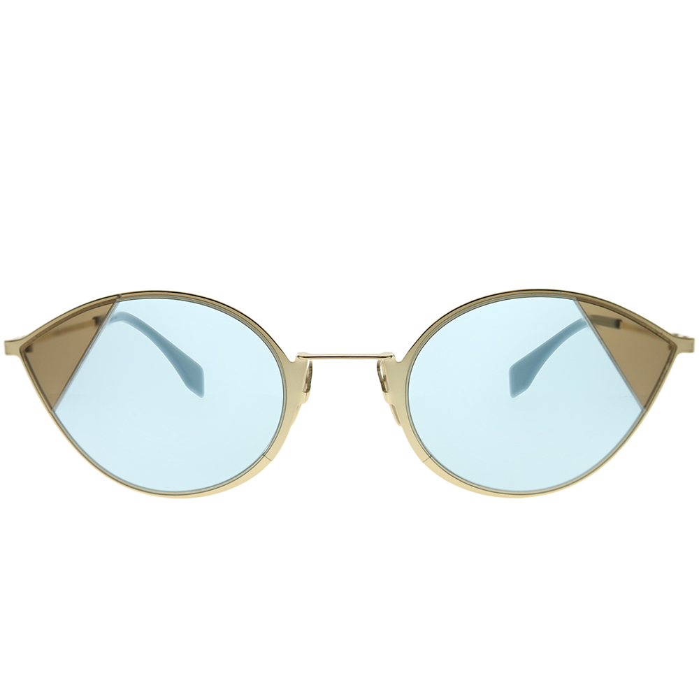 Sunglasses Fendi - Cut-Eye sky blue sunglasses - FF0342SQWU1P | thebs.com