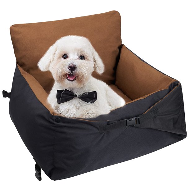 INFANZIA New 2in1 Dog Car Bed Deluxe Puppy Booster Seat Dog Travel