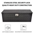 thumbnail image 3 of FGJQEFG 44 Inch Black Aluminum Truck Tool Box, Underbody Storage, w/Lock & Keys, 3 of 7