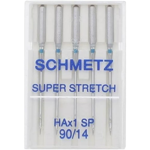 Teamwork 5 Needles Special 15X1SP HAX1SP 14/90 for Stretch Elastic Elna SERGER Fit for SCHMETZ